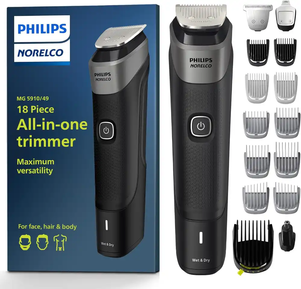 Philips Norelco Multigroom 18 pieces